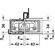 Hafele Concealed Hinge, TECTUS TE 645 3D, concealed, 3D adjustable, size 280 mm, Satin chrome look, Item# 924.19.004, 92419004, 924-19-004