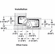 Hafele Concealed Hinge, TECTUS TE 541 3D FVZ, concealed, 3D adjustable, size 185 mm, Rustic umber, Item# 924.19.011, 92419011, 924-19-011