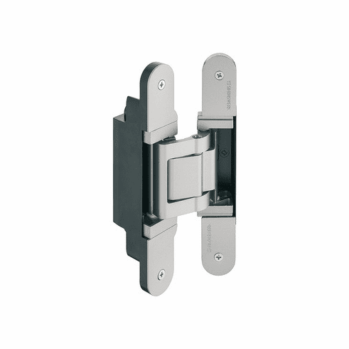 Hafele Concealed Hinge, TECTUS TE 541 3D FVZ, concealed, 3D adjustable, size 185 mm, Matt deep black (RAL9005), Item# 924.19.012, 92419012, 924-19-012