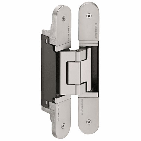 Hafele Concealed Hinge, TECTUS TE 540 3D, 3D adjustable, size 200 mm, Polished nickel, Item# 924.19.269, 92419269, 924-19-269