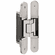Hafele Concealed Hinge, TECTUS TE 540 3D, 3D adjustable, size 200 mm, Polished nickel, Item# 924.19.269, 92419269, 924-19-269