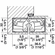 Hafele Concealed Hinge, TECTUS TE 640 3D, concealed, 3D adjustable, size 240 mm, bronze metallic, Item# 924.19.450, 92419450, 924-19-450