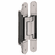 Hafele Concealed Hinge, TECTUS TE 640 3D, concealed, 3D adjustable, size 240 mm, Satin nickel, Item# 924.19.471, 92419471, 924-19-471