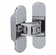 Hafele Door hinge, Startec H7, concealed, for flush interior doors up to 50/70 kg, 3D adjustable, size 111.5 mm, Satin chrome, Item# 927.91.754, 92791754, 927-91-754
