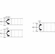 Hafele Edge Protection Profile, Hawa, accessories for wooden doors, sliding door fittings, For Sliding Doors, Brown, Item# 940.00.522, 94000522, 940-00-522