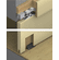 Hafele Sliding Door Hardware, Hawa Junior 40 Z, Set, HAWA, With 2 track stoppers, Item# 940.41.006, 94041006, 940-41-006