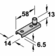 Hafele Floor Guide Roller, 10 (3/8), For Slido D-Line11, Steel zinc plated, Item# 940.42.032, 94042032, 940-42-032