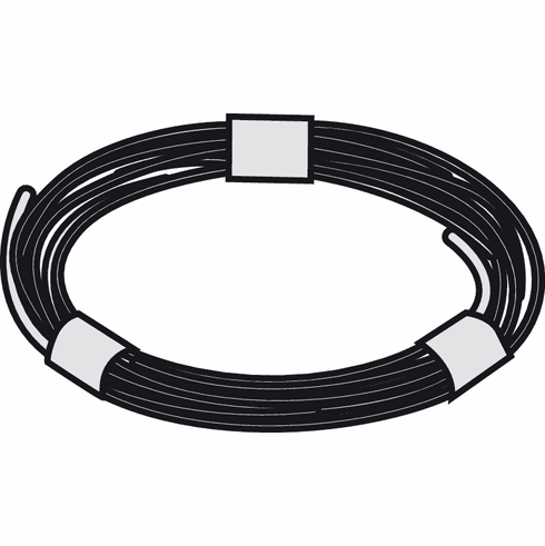 Hafele Cable, With Plastic Sheathing, for Slido Classic Synchro, length: 10m, Item# 940.44.072, 94044072, 940-44-072