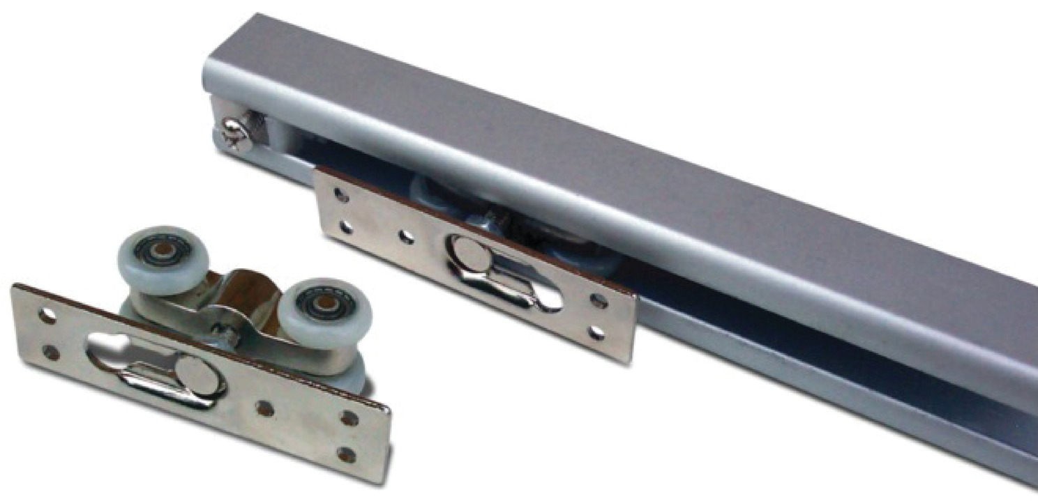 Hafele Sliding Door Hardware, Straightaway 50, set