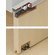 Hafele Sliding Door Hardware, Hawa Porta 60/100 HMD, Set with running track, for 1-leaf wooden sliding doors, Without clip-on fascia, length: 2000 mm, Door weight ?60 kg, aluminum, silver colored, Item# 940.60.116, 94060116, 940-60-116
