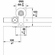 Hafele Hollow Stainless Steel Track Set, Flatec V, For Wood Doors, 1.8 m Length, Matt, Item# 940.64.021, 94064021, 940-64-021