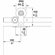 Hafele Hollow Stainless Steel Track Set, Flatec V, For Wood Doors, 2.1 m Length, Matt, Item# 940.64.022, 94064022, 940-64-022