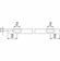 Hafele Upper Track, Slido D-Line803 80W, Pre-drilled, 2.1 m Length, Item# 940.64.831, 94064831, 940-64-831
