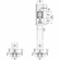 Hafele Sliding Door Hardware, HAWA Junior 80/Inox, set, Top hung system, For 1 door, Item# 940.80.003, 94080003, 940-80-003