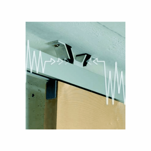 Hafele Brackets, Sound-absorbing, HAWA SoundEx, suitable for: HAWA-Junior 80, Item# 940.80.069, 94080069, 940-80-069