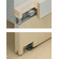 Hafele Sliding Door Hardware, HAWA Junior 80/B, set, for 1-leaf and 2-leaf wooden sliding doors, ceiling installation, height adjustable, min. installation height, for door weight up to 80 kg, Without running track, with long hanger bolt (+20 mm), Item# 940.80.118, 94080118, 940-80-118