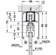Hafele Sliding door fitting, Hfele Slido R-Aluflex 80A, top running, for sliding doors with frame, floor to ceiling, ceiling installation and wall mounting, height adjustable, without soft and self closing mechanism, door weight 80 kg, Item# 940.82.140, 94082140, 940-82-140