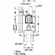 Hafele Sliding Door Hardware, Slido D-Line11 80P, set without running track, Slido Classic 80-P, With soft and self closing mechanism on one side, door width ?558 mm, Item# 940.83.007, 94083007, 940-83-007