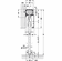Hafele Sliding Door Hardware, HAWA Porta 100 GU/G/GF/GFO, set, For 1 slidnig door, without running track, Item# 941.00.007, 94100007, 941-00-007