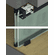 Hafele Sliding door fitting, Hawa Porta 100 GW/GWF, set, for 1-leaf glass sliding doors, surface mounted or flush fitted in ceiling, for door weight up to 100 kg, Black anodized, Item# 941.00.053, 94100053, 941-00-053