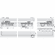 Hafele Sliding Door Hardware, Hawa Porta 100 HMT, For 1-leaf wooden sliding doors, ceiling installation, installation in wall pocket, door height adjustable, for door weight up to 60/100 kg, Without upper track, door weight ?100 kg, Item# 941.00.117, 94100117, 941-00-117