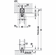 Hafele Sliding Door Hardware, Hawa Porta 100 HMT, For 1-leaf wooden sliding doors, ceiling installation, installation in wall pocket, door height adjustable, for door weight up to 60/100 kg, Without upper track, door weight ?100 kg, Item# 941.00.117, 94100117, 941-00-117