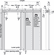 Hafele Solid Stainless Steel Track Set, Flatec I, For 1 Sliding Wood Door, 2.3 m Length, Item# 941.07.076, 94107076, 941-07-076