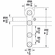 Hafele Solid Stainless Steel Track Set, Flatec I, For 1 Sliding Wood Door, 2.3 m Length, Item# 941.07.076, 94107076, 941-07-076