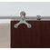 Hafele Solid Stainless Steel Track Set, Tritec, For 1 Sliding Wood Door, 2.54 m Length, Item# 941.07.177, 94107177, 941-07-177