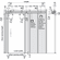 Hafele Solid Stainless Steel Track Set, Tritec, For 1 Sliding Wood Door, 2.54 m Length, Item# 941.07.177, 94107177, 941-07-177