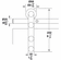 Hafele Hollow Stainless Steel Track Set, Antra, for Wood Doors, 2.1 m Length, Item# 941.07.185, 94107185, 941-07-185