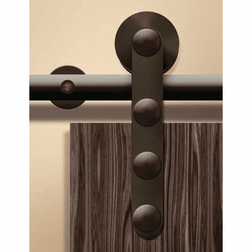 Hafele Hollow Stainless Steel Track Set, Antra, for Wood Doors, 2.1 m Length, Item# 941.07.185, 94107185, 941-07-185