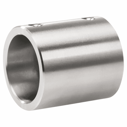 Hafele Coupling Sleeve, For Connecting Two Upper Tracks, For 1 Sliding Wood Door, matt, Item# 941.07.401, 94107401, 941-07-401