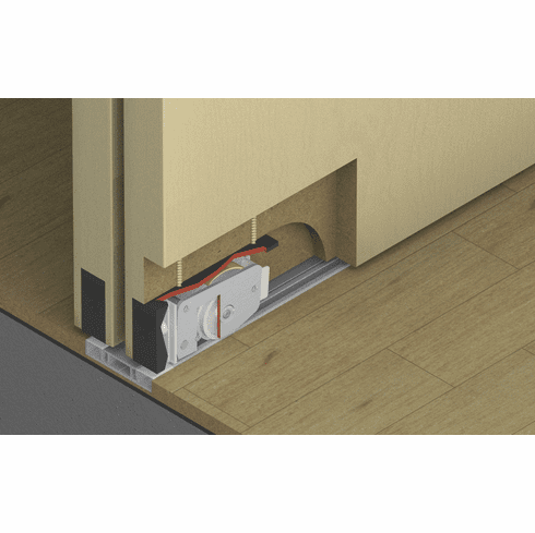 Hafele Adapter, for Running Gear, with Mounting Screws, For Hawa Divido, Item# 941.12.031, 94112031, 941-12-031