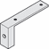 Hafele Adapter, for Running Gear, with Mounting Screws, For Hawa Divido, Item# 941.12.031, 94112031, 941-12-031