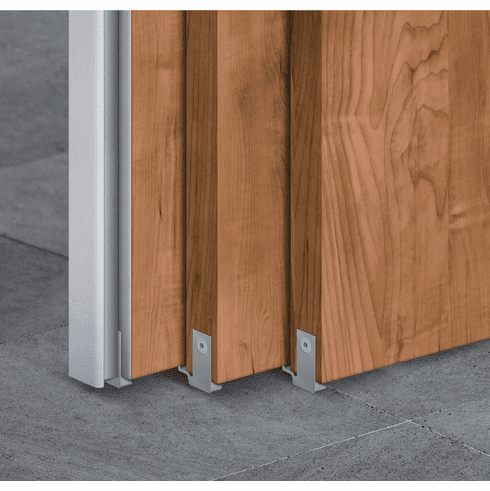 Hafele Supplementary Sets, For Hawa Divido 100 H/100 HM, stacking, Accessories for wooden sliding doors, Lower guide set (for installation on left), Item# 941.12.062, 94112062, 941-12-062