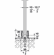 Hafele Sliding door fitting, Hawa Junior 120/G, For 1 and 2 sliding glass doors, Item# 941.20.011, 94120011, 941-20-011