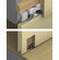 Hafele Sliding Door Hardware, Hawa Junior 120/A, set, Top Hung System, With 1 track buffer/1 wall buffer, Item# 941.20.018, 94120018, 941-20-018