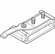 Hafele Sliding Door Hardware, Hawa Junior 120/A, set, Top Hung System, With 1 track buffer/1 wall buffer, Item# 941.20.018, 94120018, 941-20-018