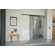 Hafele Sliding door fitting, Slido D-Line11 120L, set without running track, For 1-leaf glass sliding doors, for door weight 120 kg, without soft and self closing mechanism, Running gear with axle bearing, Track buffer with retaining spring, door width: ?500 mm, Item# 941.25.014, 94125014, 941-25-014