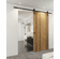 Hafele Flat Track Sliding System, Slido D-Line42 100S Set, For 1 Sliding Wood Door, 2.5 m Length, black, Item# 941.32.004, 94132004, 941-32-004