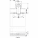 Hafele Flat Track Sliding System, Slido D-Line42 100R Set, For 1 Sliding Wood Door, with Top Mounted Hanger, 2 m Length, black, Item# 941.32.007, 94132007, 941-32-007