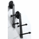 Hafele Straight Hanger, for BD100, For wooden doors, for 1-leaf sliding doors with anti-derailment device, black, Item# 941.32.100, 94132100, 941-32-100