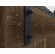 Hafele Upper Running Track, Slido Design 100-S, for wooden doors, for 1-leaf sliding doors with anti-derailment device, 2.5 m Length, black, Item# 941.32.603, 94132603, 941-32-603