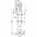 Hafele Upper Running Track, Slido Design 100-S, for wooden doors, for 1-leaf sliding doors with anti-derailment device, 2.5 m Length, black, Item# 941.32.603, 94132603, 941-32-603