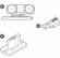 Hafele Sliding Door Hardware, Slido D-Line11 160C Set, for 1-leaf wooden sliding doors, ceiling and wall installation, height adjustable doors, for door weights up to 160 kg, Version A, without Soft Close, Item# 941.62.010, 94162010, 941-62-010
