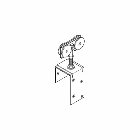 Hafele Wood Door Trolley Hanger, Vertical and Lateral Adjustment, Straightaway 320, Item# 942.52.010, 94252010, 942-52-010
