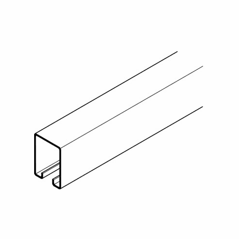 Hafele Top Track, for 2.5 mm (3/32") Wall Thickness, Straightaway 320, Length 3000 mm, Item# 942.52.830, 94252830, 942-52-830