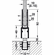 Hafele Sliding Door Hardware, HAWA Junior 250 G, set, for 1-leaf glass sliding doors, ceiling and wall installation, for door weights up to 250 kg, without running track and bottom guide, Item# 942.56.003, 94256003, 942-56-003