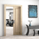 Hafele Pocket Door Frame Set, Slido, For 80" tall door, Item# 942.72.000, 94272000, 942-72-000